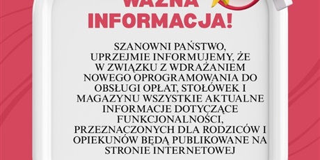 Ważna informacja!