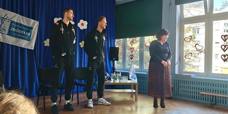 Powiększ grafikę: WIZYTA REPREZENTACJI SIATKÓWKI GDAŃSKIEGO TREFLA